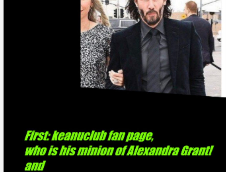 First: keanuclub fan page